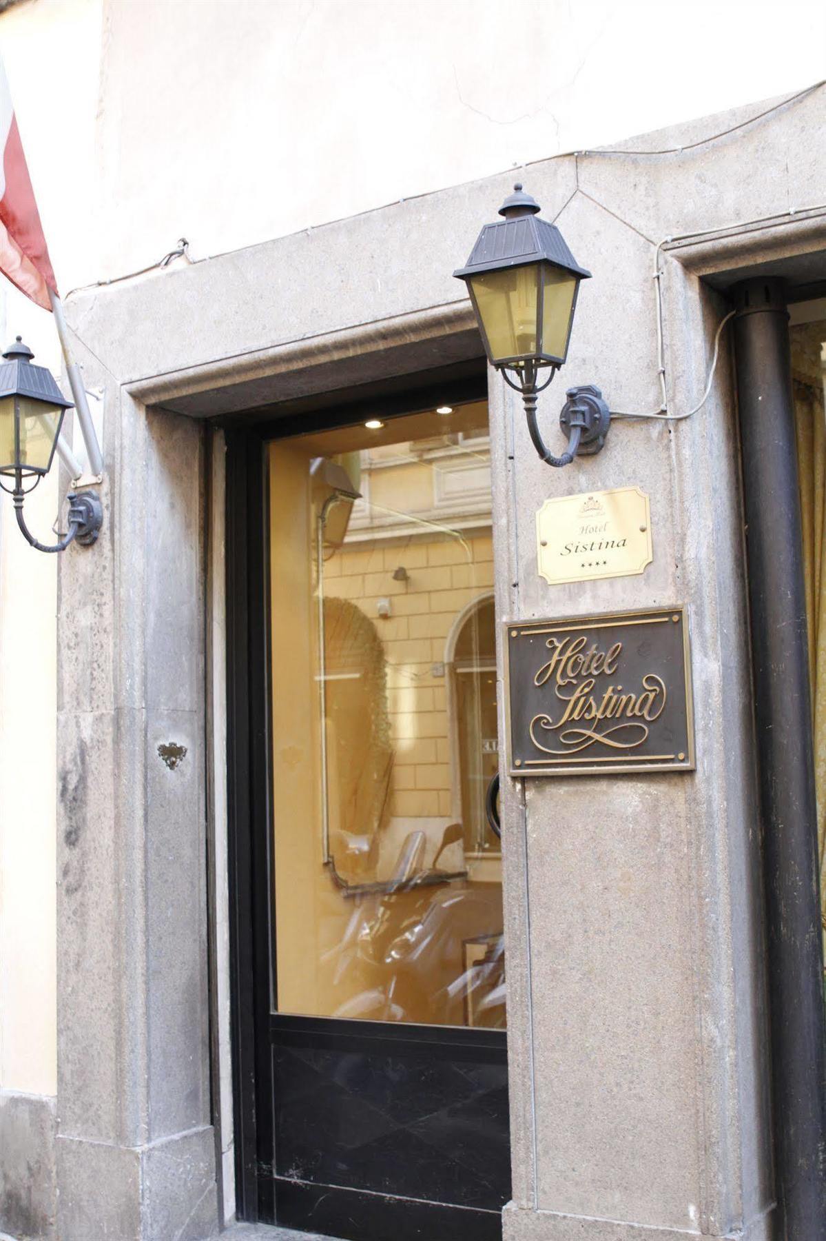 Hotel Sistina Rzym Zewnętrze zdjęcie