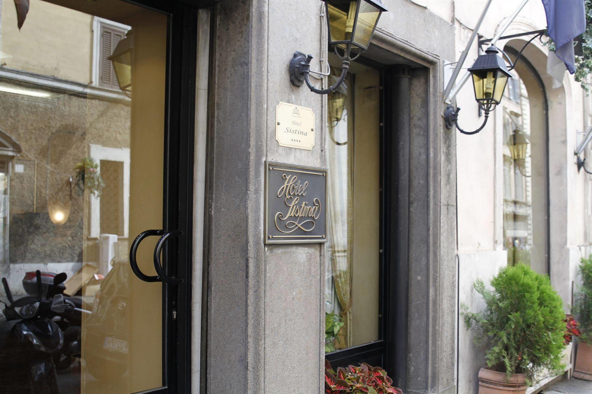 Hotel Sistina Rzym Zewnętrze zdjęcie