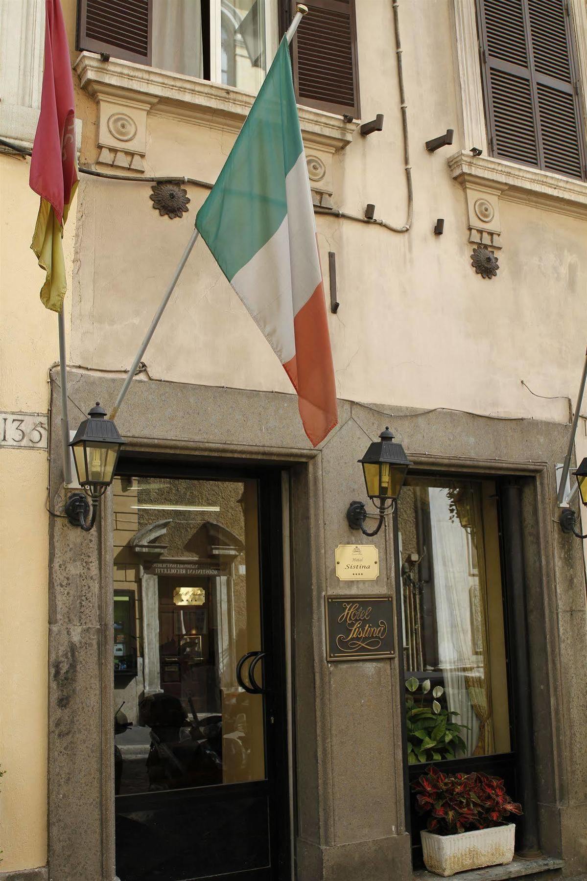 Hotel Sistina Rzym Zewnętrze zdjęcie